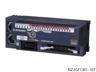 NZ2GFCM1-16D |16點 DC24V（漏型）輸入，遠程模塊、MIL連接器、1線式